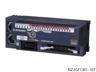 NZ2GFCM1-16D |16點 DC24V（漏型）輸入，遠程模塊、MIL連接器、1線式